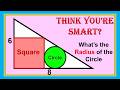 Nobody Aged 75+ Can Can Solve This Geometry Challenge | Math Puzzle