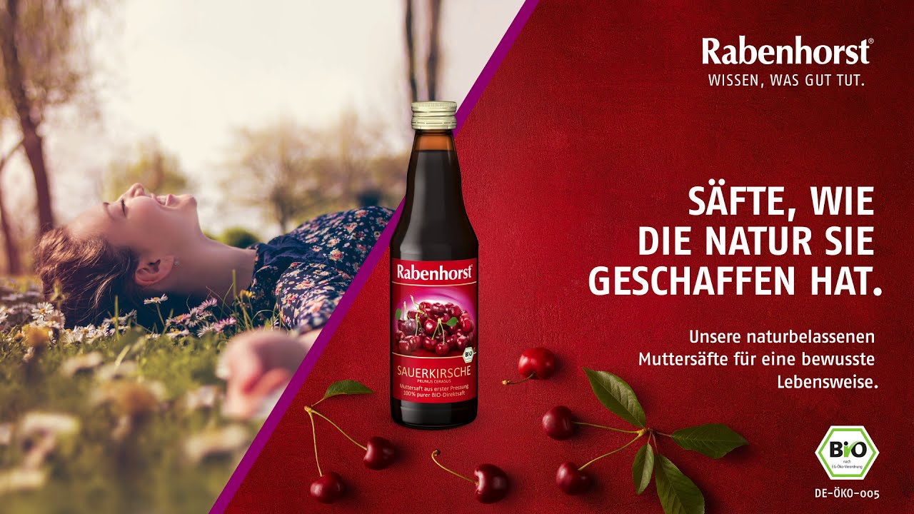 Rabenhorst Sauerkirsche Muttersaft Bio