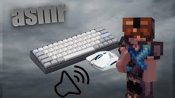 KEYBOARD AND MOUSE ASMR (SOLO BEDWARS W SHADERS)