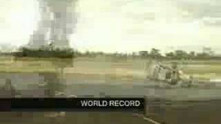Weltrekordsprung mit Auto