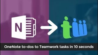 OneNote to Teamwork Integration - To-dos