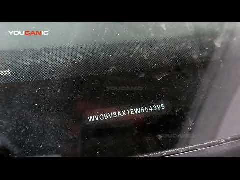2009-2016 Volkswagen Tiguan – Find Vin (Vehicle Identification Number) Location