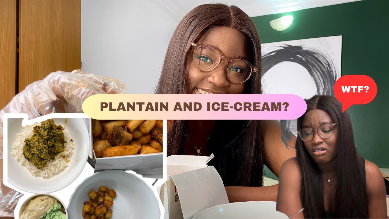 Weird Rice Combos TRYING WEIRD FOOD COMBOS; PLANTAIN AND ICE-CREAM, RICE AND EGUSI SOUP ...