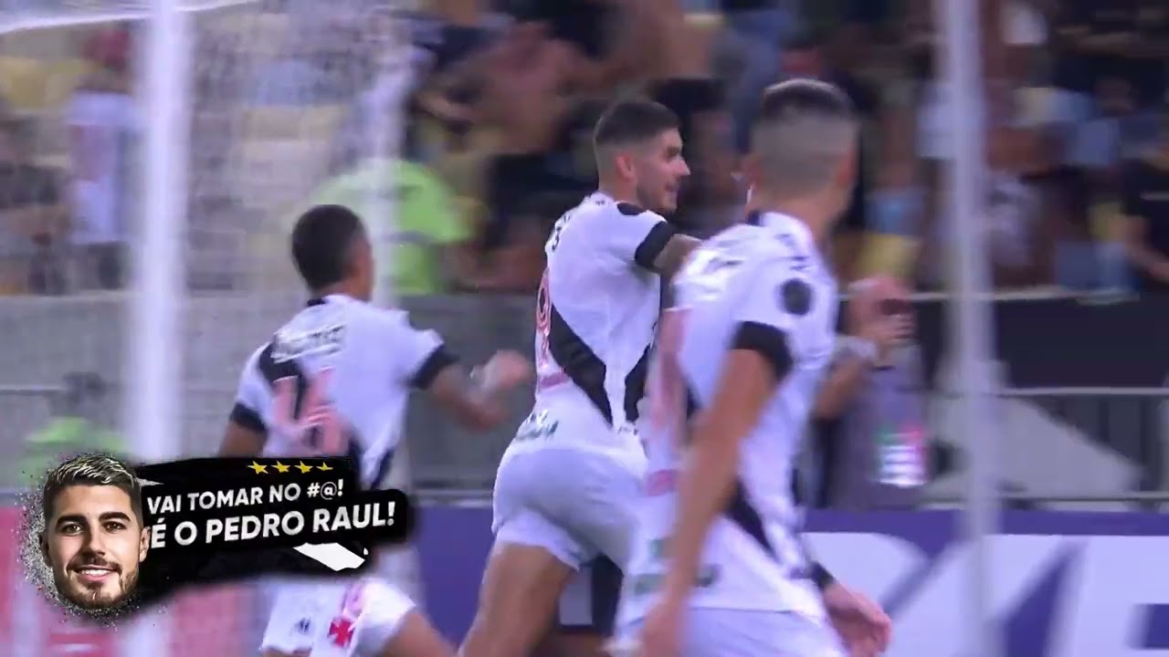 É O PEDRO RAUL, É O PEDRO RAUL! O VASCO AMPLIA NO MARACANÃ CONTRA O BOTAFOGO!