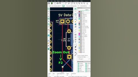 KiCad 6: Zoom Shortcuts (#Shorts)