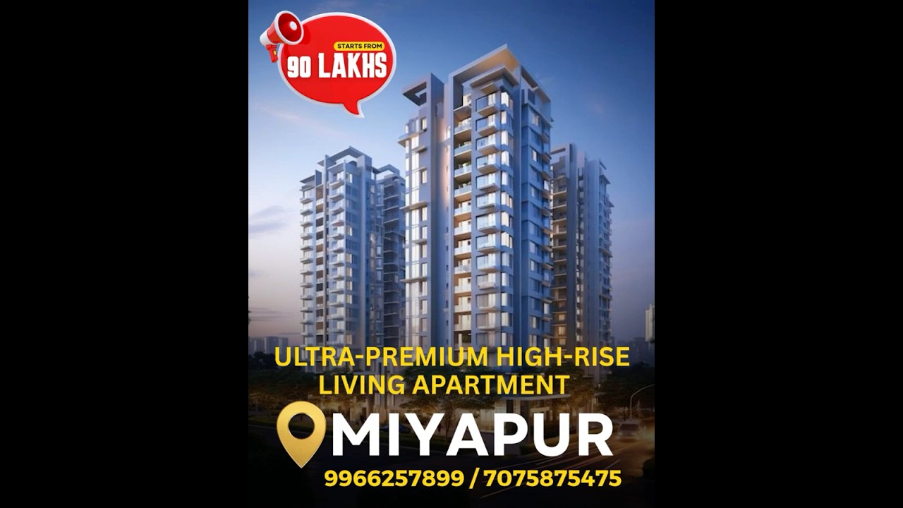 3&3.5 BHK Ultra-Premium Project @ MIYAPUR | 6299/- per sft