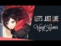 RWBY • Let&#39;s Just Live - cover by Jenny