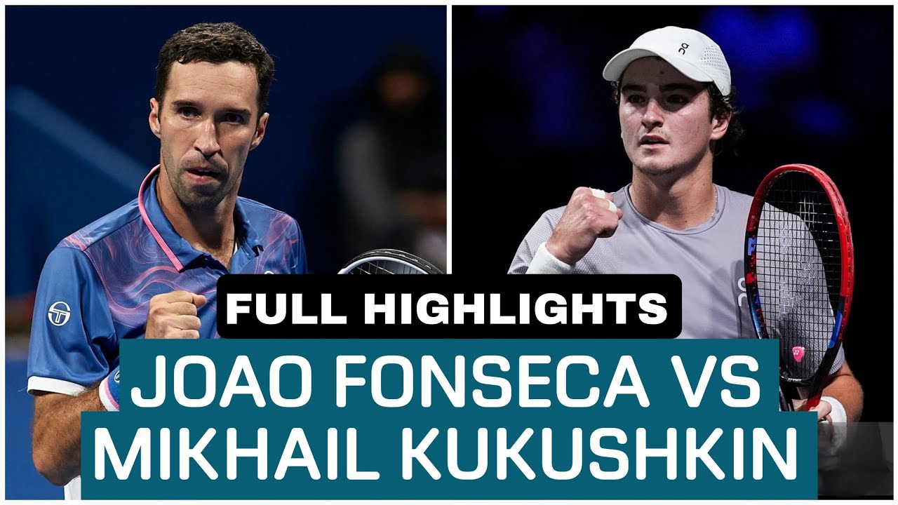 Joao Fonseca Vs Mikhail Kukushkin | Full Highlights Before Aukland 2026 - Heavy Ball Encounter 