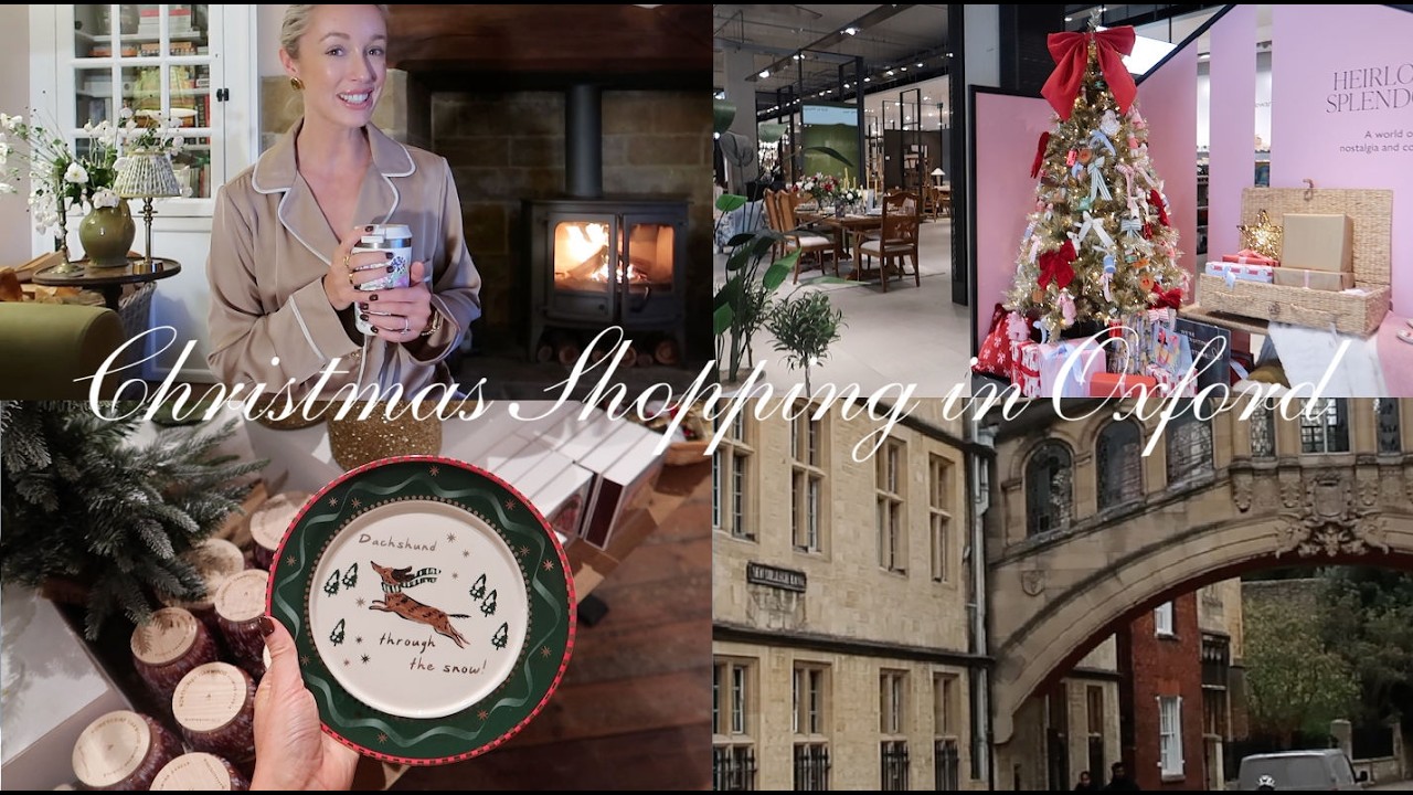 Come Christmas Shopping with me in Oxford ✨ … and Spooky Cotswolds Ghost Stories 🕯️