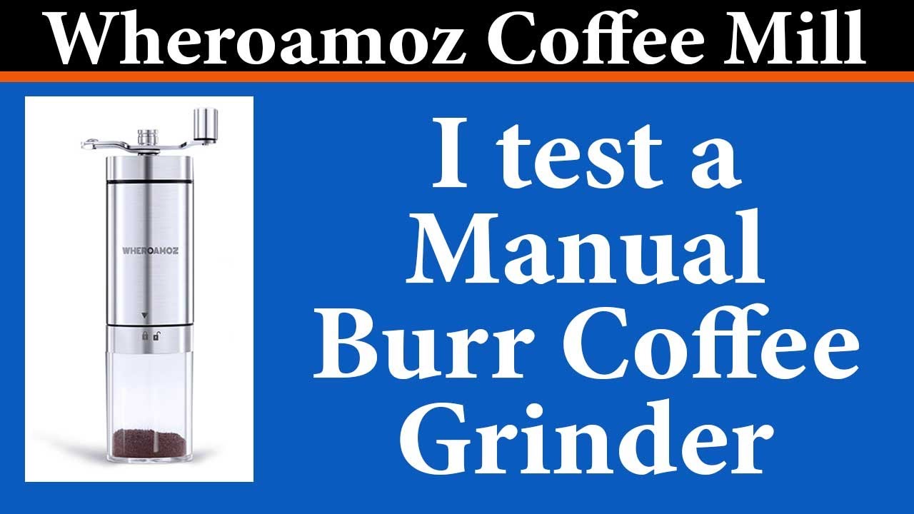 Unboxing and testing my new burr coffee grinder YouTube