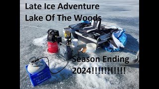 NCOR Lake of the Woods Ice Season Finale!!!!!!!