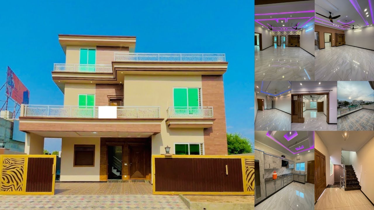 12 Marla Beautiful House For Sale in Media Town Islamabad YouTube