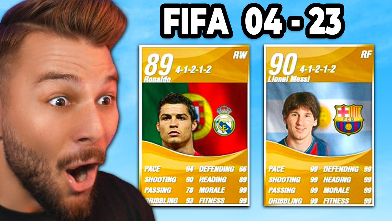 Μάχη Ronaldo vs Messi Σε Κάθε FIFA! (2004-2023)