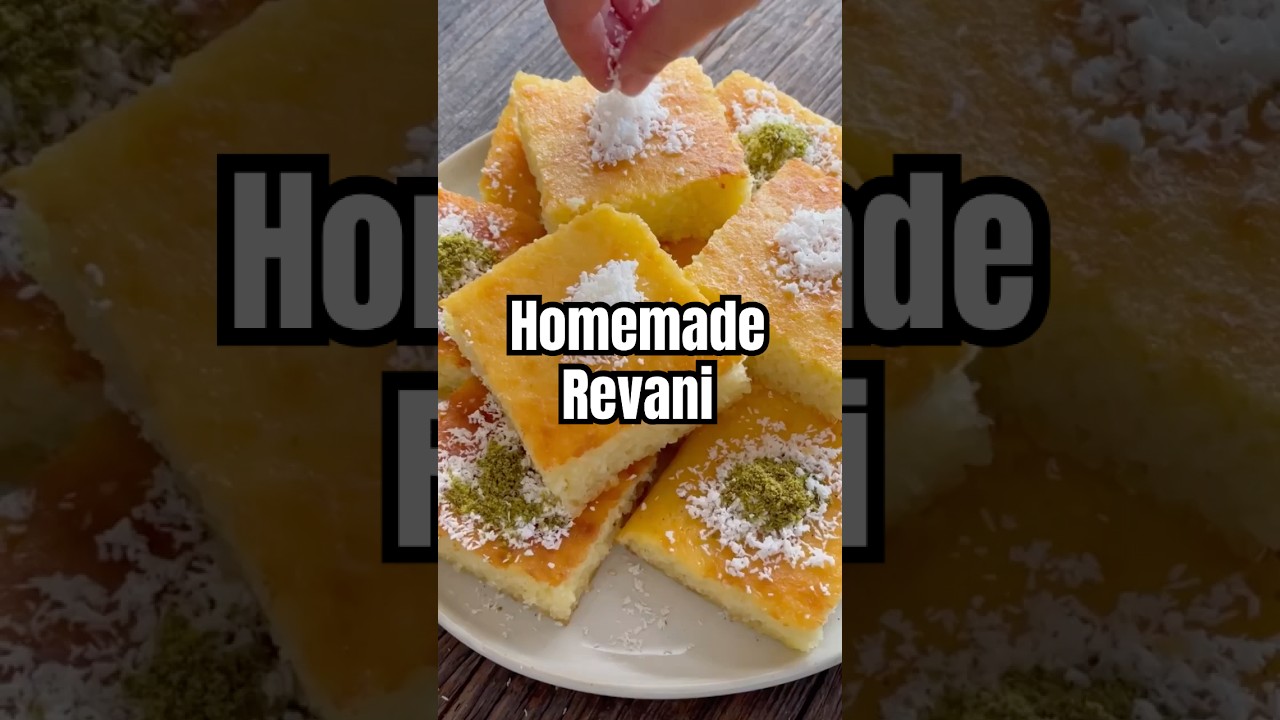 Homemade Revani in Simple Steps!