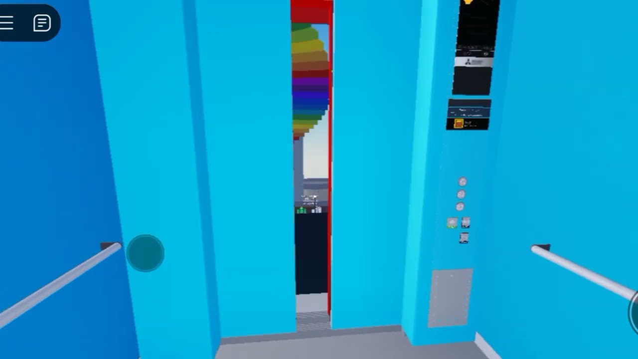 Sky elevator testing Roblox