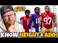 Know height  add to franchise