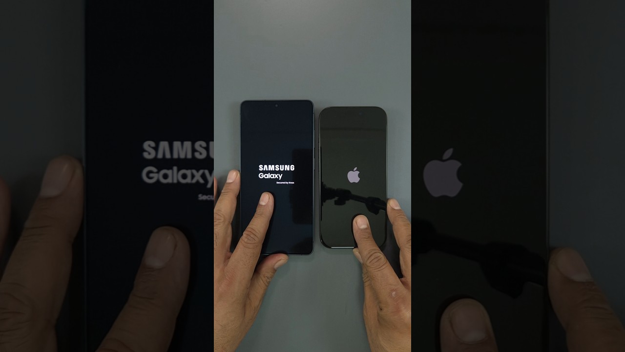 Samsung S26 Ultra vs iPhone 16 Pro Speed Test