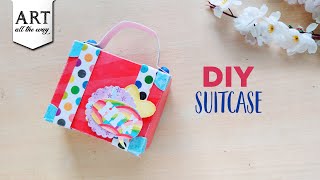 DIY Suitcase | Miniature Craft Ideas | Handmade Gift Box | Paper Craft Ideas | Simple Desk Decors