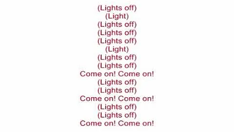 Let it Shine - Bling vs The boss Tonights the Night (Lyrics)