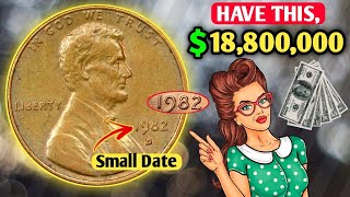 Look For This:How Much is a 1982 D Small Date Lincoln Penny Worth,