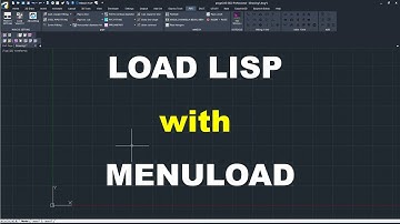 progeCAD - LOAD LISP with MENULOAD | AutoLISP
