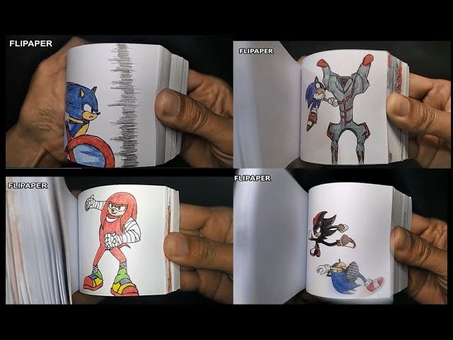 Had a blast making this flipbook for Sonic 2…Special thanks to my