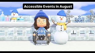 Accessible Events in August