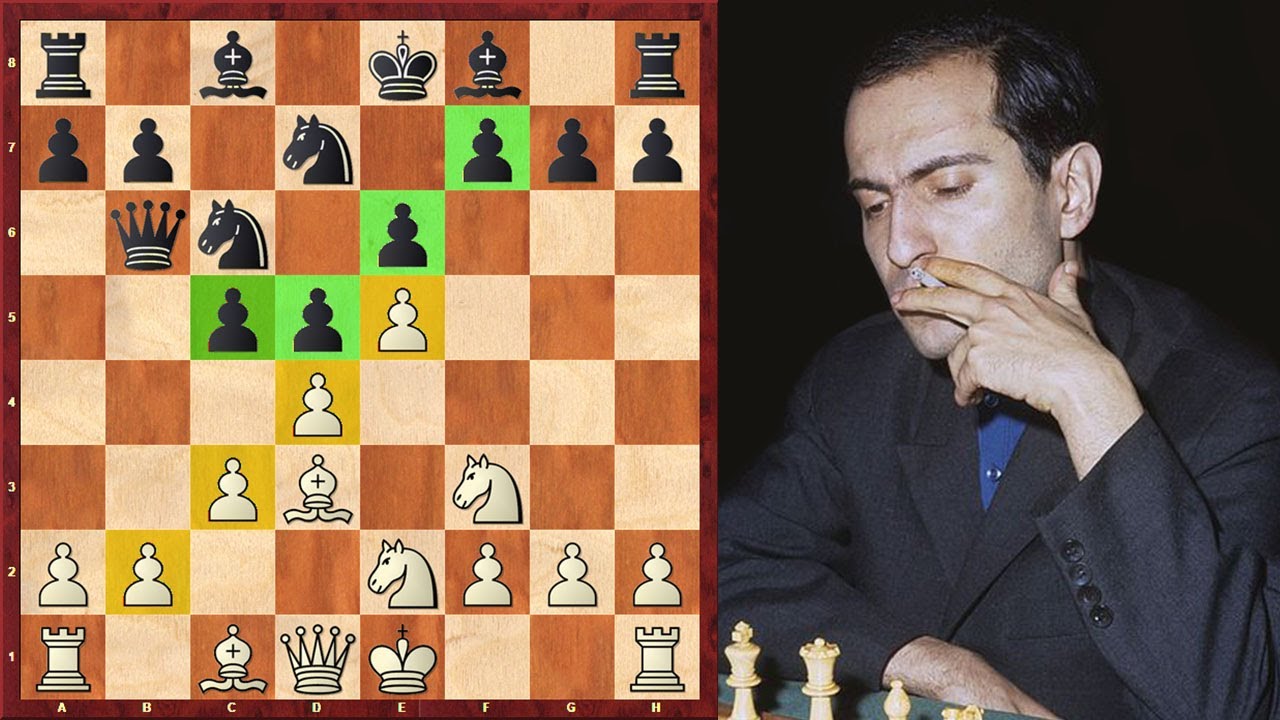 Chess with Gabriel on X: Mikhail Tal Best Games Ep.3 Gurgenidze vs Tal   Benoni Defense Watch The Crushing Novelty!  and  Please Share With Friends :) #MikhailTal #Chess  / X