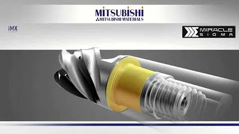 iMX Advantage, Mitsubishi Materials Exchangeable Carbide Head with Carbide Shank End Mills