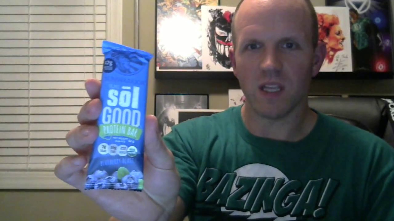 Sunwarrior Sol Good Protein Bar REview