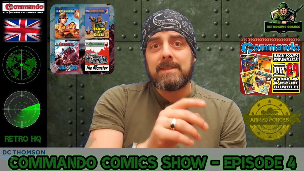 COMMANDO COMIC SHOW #4 | PICK UPs | DC THOMSON | pocket books war ...