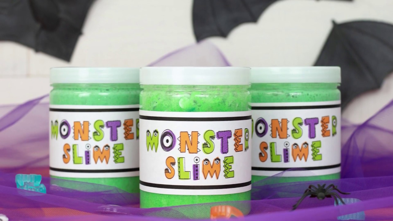 How to Make Monster Slime YouTube