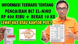 INFO TERBARU PENCAIRAN BLT EL NINO HARI INI 09 DESEMBER 2023 | blt el nino 2023 kapan cair