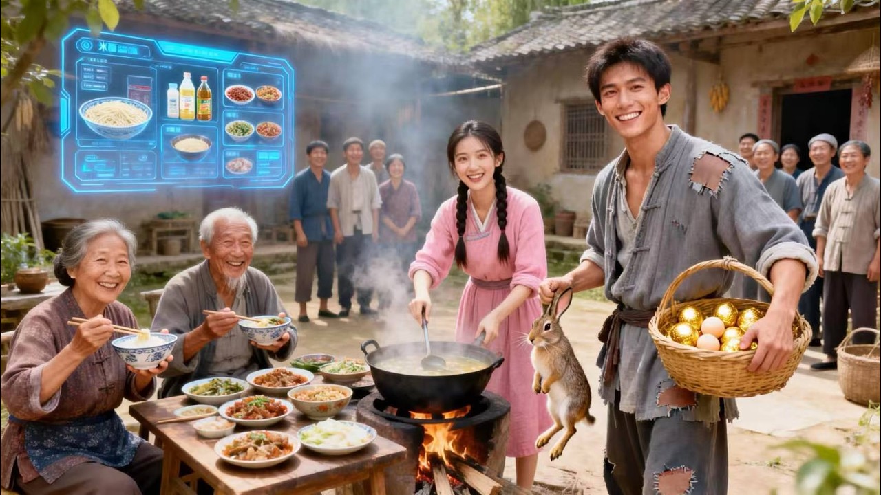Joven pobre viaja a época de hambruna,activa sistema de intercambio y lleva a su familia a prosperar