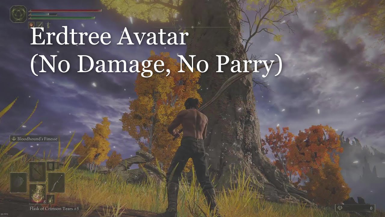 Elden Ring Boss Fight - Erdtree Avatar (No Damage, No Parry)