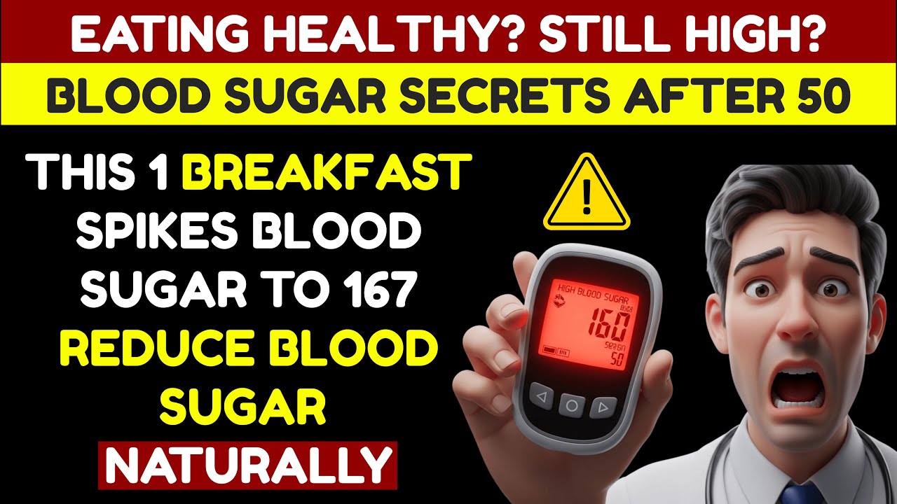 Over 50? Why Blood Sugar Spikes Even When You Eat “HEALTHY”