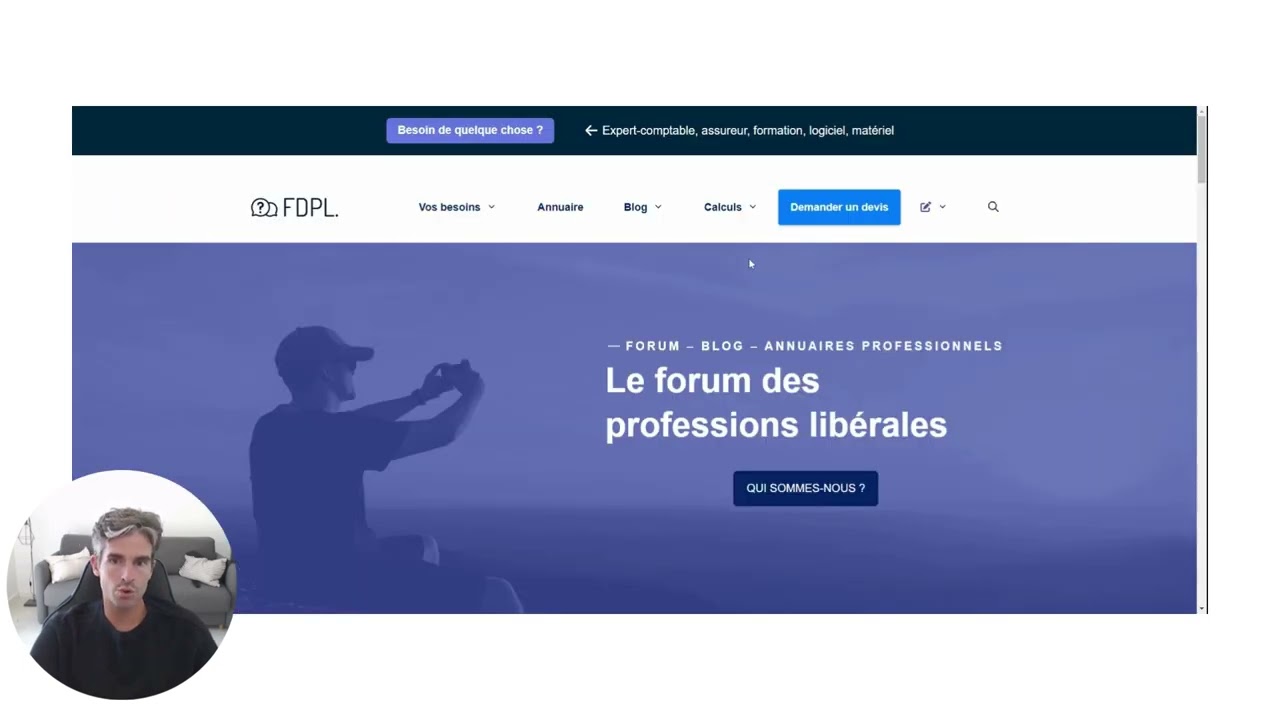 Présentation du Forum des professions libérales