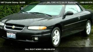 1997 Chrysler Sebring JXi - for sale in AUBURN, Washington 98002