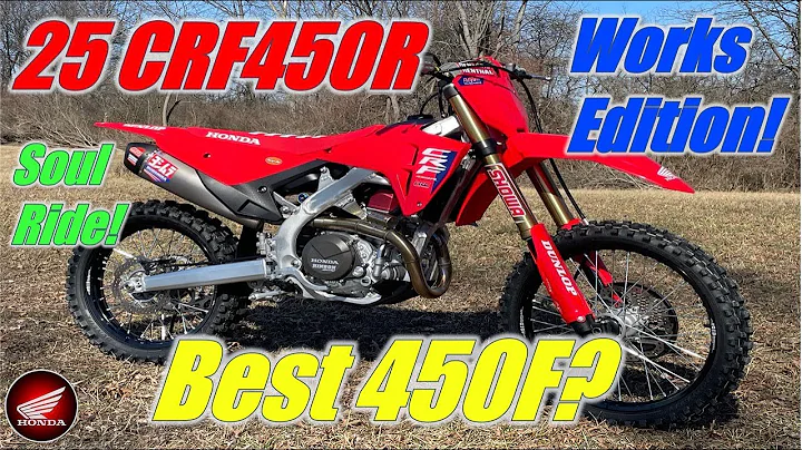 2025 Honda CRF450R Works Edition Soul Ride: Best 450F?
