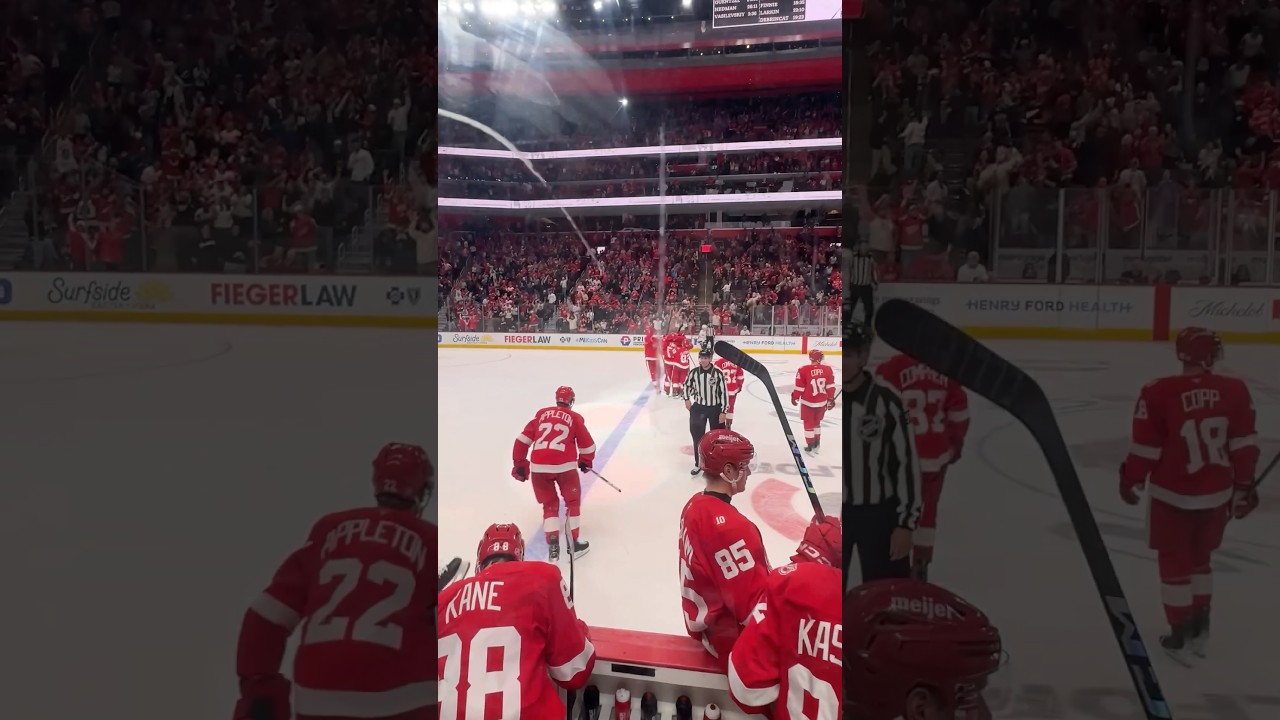 Enjoy every angle of Dylan Larkin’s game-winning goal 🎥