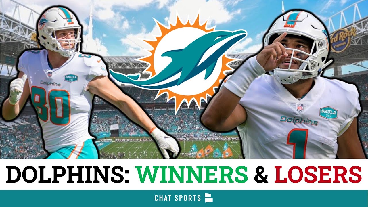 Dolphins Winners & Losers vs. Falcons: Tua Impresses, Sam Eguavoen Shines & Offensive Line Struggles