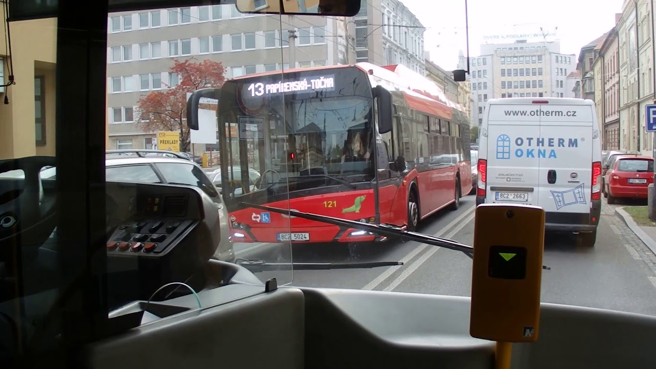 MHD České Budějovice: Jízda linkou 5 (1/2)