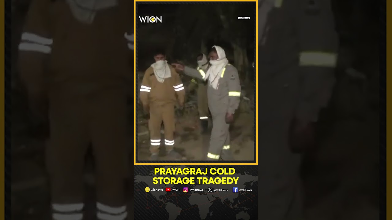 India: Prayagraj Cold Storage Collapse Kills Four, Ammonia Leak Injures Several | WION Shorts