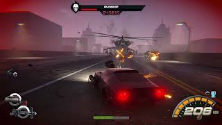 Burnin' Rubber 6 Demo 2 - Final Boss Battle (Gunship)