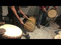 Formation tam tam sankaran leon de rchauffement du djembe par sekouba oulare rythme koro fl