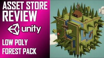 UNITY ASSET REVIEW | LOW POLY FOREST PACK | INDEPENDENT REVIEW BY JIMMY VEGAS ASSET STORE