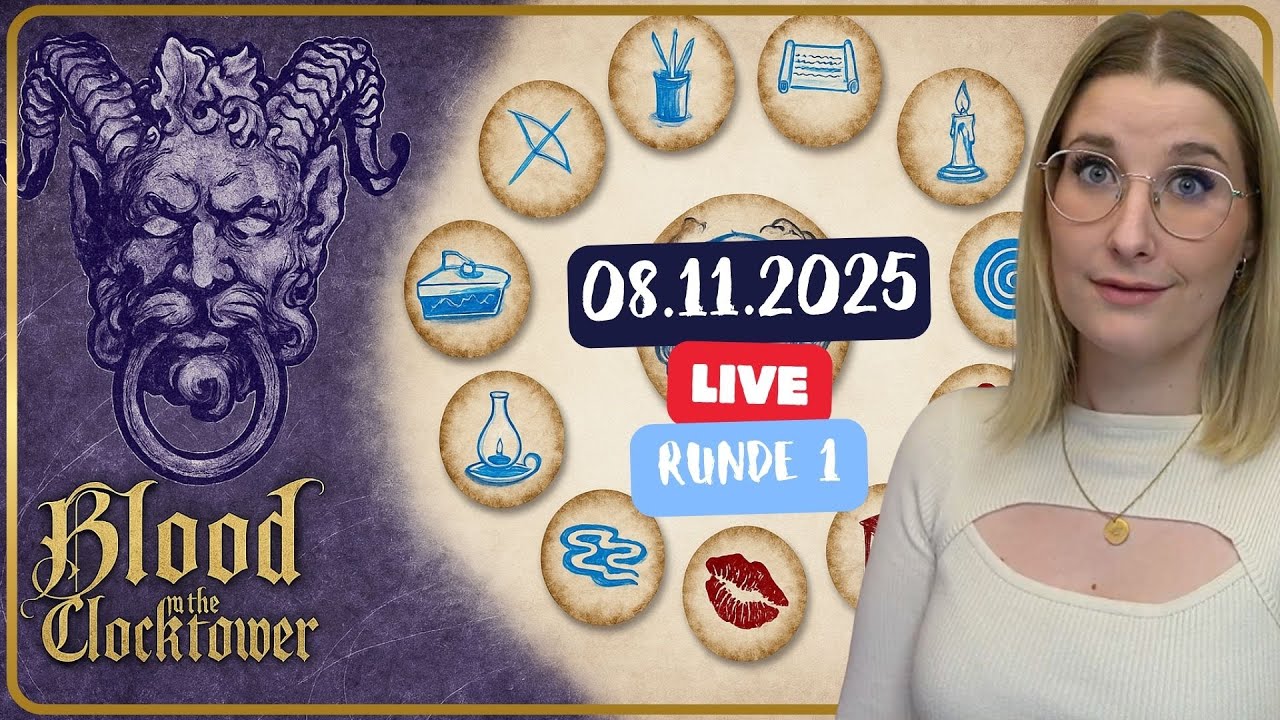 Wer ist die Heilige Jungfrau?🩸Blood on the Clocktower🕰️ | Stream 08.11.25 | Insanedra