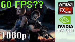 RESIDENT EVIL 3 REMAKE: RACOON CITY DEMO - FX 6300 / GTX 1050 2gb