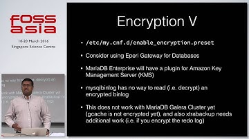 Meet MariaDB Server 10.1 - Colin Charles - FOSSASIA Summit 2016