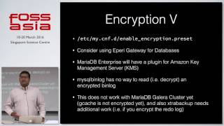 Meet MariaDB Server 10.1 - Colin Charles - FOSSASIA Summit 2016